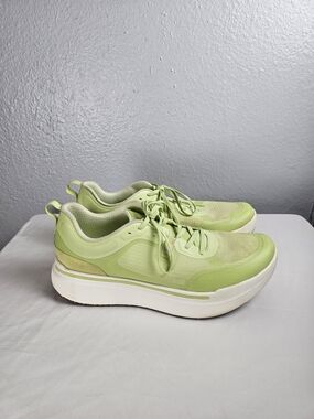 Ahnu Sequence 1 Low Sneakers Shoes in Lime Men US 12 EU 44.5 Carbon-Fiber Plate